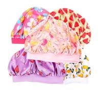 5Pcs Sleeping Hat Comfortable Wear Resistant Shower Caps for Reusable Hair Protection for Home Use Travel