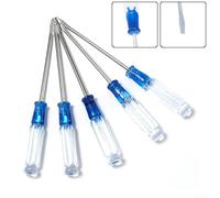 5pcs Slotted Plus Screwdriver Tools 130mm Length 3mm Shank Diameter for Routine Maintenance and Component Swap on Smartphones and Tablets (Slotted Screwdriver)