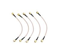 5PCS SMA Male to SMA Male Plug Jack RF Connector Pigtail Extension Cable RG316 Coax Jumper Cable 15cm