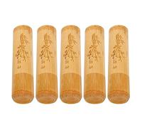 5pcs Small Bamboo Scattering Urn Tube for Human Ashes, Mini Bamboo Spreading Cremation Tube Urn for Adult Male Female Ashes