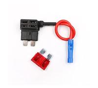 5Pcs Small Size Auto Car Fuse Holder ACS Double Plug Fuse with 10A Micro Mini Standard ATM Blade Fuse Holder Circuit Fuse Protected circuits (Color : Yellow)