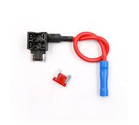 5Pcs Small Size Auto Car Fuse Holder ACS Double Plug Fuse with 10A Micro Mini Standard ATM Blade Fuse Holder Circuit Fuse Protected circuits (Color : Silver)