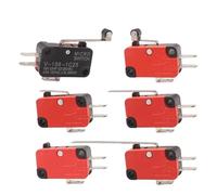 5PCS Small Travel Limit Microswitch V-15 V-152 V-153 V-155 V-156-1C25 Press the point of touch to reset the small normally open(V-156-1C25)