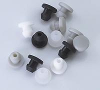 5Pcs Snap-On Hole Plug Silicone Rubber 2.5-50.6Mm Caps Seal Stopper Dustproof Hole Plug Temperature Resistance,Seal Plugs(Grey,A 12.5Mm)(Transparent,A 5.5Mm)