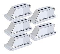 5Pcs Snare Drum Lug, Claw Hook Chrome Plated Bass Replacement Parts, Strong and Practical, Smooth Decoration