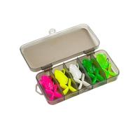 5pcs Soft Frogs Baits For Saltwater Fishing Frogs Topwater Lures Set 3.7cm/4.7cm Swimbait With Hook Lures Soft Baits