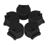 5pcs Soft Rubber Clarinet Thumb Rest Pad Thumb Cushion Protector Finger Cover Clarinet Saxophone Parts Thumb Rest Cushion Protector Instrument Thumb Grip