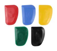 5PCS Soft Rubber Scraper Pottery Art Smooths Shapes Sculpting Trimming Tool Ceramic Clay Sculpture Shaping Tools for Sculpting Texturing Artists Modeling Potter