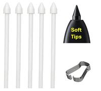 5PCS Soft Tips OEM Tab S10+/S10 Ultra Pen Tips,Nibs Replacement for Samsung Galaxy Tab S10/S10+ Plus/S10 Ultra Tablet All Verison Stylus S Pen Replacement Tips/Nibs+Tweezers (5*Soft Tips-White)