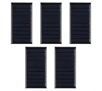 5pcs Solar Panels 3 7V Glue Board Design, 30 * 60MM for Effective Energy Solutions in DIY Projects