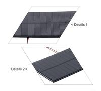 5PCS Solar Panels with 15cm Wire for Home and Science Projects with Renewable Energy
