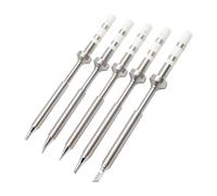 5PCS Soldering Iron Tips,TS100 Series Rapid Heating Replacement Tip for Pinecil TS100 | TS101 Soldering Iron,Easy to Instal Solder Accessories