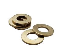 5pcs Solid Brass Flat Washers M20 M22 M24 M27 M30 M33 - Thickness 0.4mm to 3mm for Durable Fastening Solutions(M30x54x3mm 5pcs)