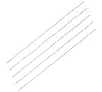 5pcs Solid round Aluminum Rod Bar Stock for Lathe Craft Projects | Smooth Silver Finish, Easy to Cut and Weld, for Rc Models, Workshop Use, DIY Makers