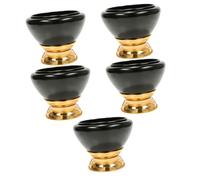 5pcs Sound Bowl Himalayan Bowls Buddhist Bowl Singing Bowls Meditation Accessories Relaxation Bowls Nepal Bowl Fade Guide Chakra Bowls Singing Bowl with Base Copper Tibet