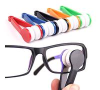 5pcs Spectacle Glass Cleaner Mini Sun Glasses Brush Eyeglass Microfiber Brush Portable Magnetic Glass Lens Cleaner Glasses Cleaning Accessories