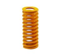 5Pcs Spiral Stamping Compression Spring, OD20mm ID10mm, Length 20-100mm(Yellow,20 x 10 x 35mm)