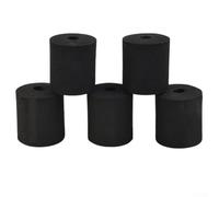 5pcs Sponge Roller Wheel for 3 Inch 6 Inch Glue Applicator, Replacement for Spare Wheels Made of Sponge and Metal, Compatible with Manual Coating Tools(3INCH 75MM)