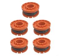 5pcs Spool & Line, Spool and Line, Grass Trimmer Spool For BAUKER CGT18LW for Qualcast CGT36LA1 CGT18LA1 Trimmer Trimmer Spool & Line Refills