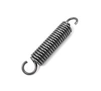 5Pcs Spring Steel Open Hook Tension Spring, Wire Diameter 1.0mm, Outer Diameter 5mm to 12mm, Length 20-60mm, Pullback Coil Extension Spring,WD x OD x L,1x2x60mm