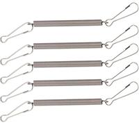 5Pcs Spring with 2 Clips, Wire Cage Clips for Small Pet Water Bottle, Rabbit, Guinea Pig, Hamster