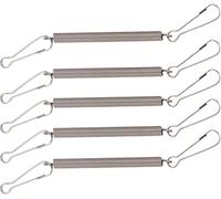 5Pcs Spring with 2 Clips, Wire Cage Clips for Small Pet Water Bottle, Rabbit, Guinea Pig, Hamster