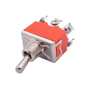 5pcs SPST DPDT 250V 15A Toggle Switch 2 3 Position Latching on-off on-on on-off-on E-TEN1322 1021 1122 1221 1321 Cap Waterproof(1322S ON OFF ON)