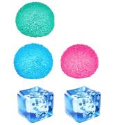 5Pcs Squishy Cube,Ice Cube Squishy, Sensory Desk Relief Blocks Set Of Five Pieces For Office Focus,Slow Rebound Hand ExerciseTools For Calm And Relaxation,Ideal Everyday Attention Gadget(Random Color)