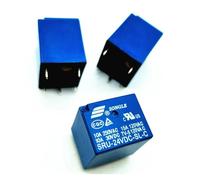 5PCS SRU - 05V 12V 24 vdc-sl-a - sl-c 4 pin / 5 pin 15A T70 DIY circuit board, time relay IDGTTLDF(SRU-12VDC-SL-A-4pin)
