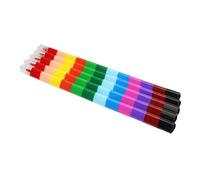 5Pcs Stacking Crayon, Buildable, Stackable Colorings Pencils, 12 in 1 Building Blocks Colorings Wax Stacking