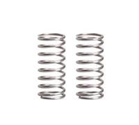 5Pcs stainless steel compression springs, wire diameter 3.5mm, outer diameter 50mm, length 80mm, Silver, Silver, 3.5x50x80mm