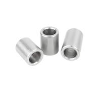 5pcs Stainless Steel Cylindrical Bearing Sleeve, ID 6mm, OD 9mm, Height 15mm Hollow Bearing Bushing, Bearing Support Sleeve Spacer, 6x9x15mm(5pcs)