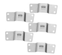 5pcs Stainless Steel Headlamp Clip Bracket for Hard Hat