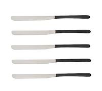 5pcs Stainless Steel Makeup Spatula Blending Stirring Cosmetic Mixing Scraper for Salon Home