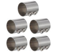 5pcs Stainless Steel Rod Extension Connector 22mm X 30 Silver