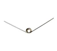 5pcs Stainless Steel Tiny Torsion Spring Wire Diameter 1.5mm, Left Torsion Spring Return, V-shaped Spring 1/2/3/4/5 Lap(5 * 10MM*180)(3 * 10MM*120)