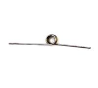 5pcs Stainless Steel Tiny Torsion Spring Wire Diameter 1.5mm, Left Torsion Spring Return, V-shaped Spring 1/2/3/4/5 Lap(5 * 10MM*180)(4 * 14MM*180)