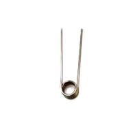 5pcs Stainless Steel Tiny Torsion Spring Wire Diameter 1.5mm, Left Torsion Spring Return, V-shaped Spring 1/2/3/4/5 Lap(5 * 10MM*180)(1 * 10MM*0)