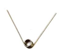 5pcs Stainless Steel Tiny Torsion Spring Wire Diameter 1.5mm, Left Torsion Spring Return, V-shaped Spring 1/2/3/4/5 Lap(5 * 10MM*180)(4 * 10MM*60)