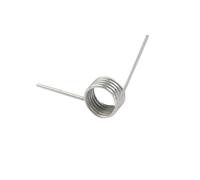 5pcs Stainless Steel Torsion Springs, Wire Diameter 0.8mm, Outer Diameter 8mm, Spiral Direction Left-Hand/Right-Hand, Number of Turns 1/2/3/4/5, Angle 45/60/90/120/180/270°, Feet Length 30mm