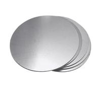 5pcs Stainless Steel Ultra-thin Sheet, Dia 10mm 20mm Thickness 0.05mm 0.1 0.2 0.3 0.4 0.5mm Round Disc Circular Plate(10mmx0.5mm)