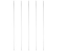 5pcs Stainless Steel Worm Baiting Needle Handy Container