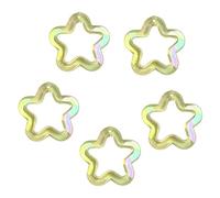 5Pcs Star Loose Spacer Beads for Jewelry Making 31mm Pendant Acrylic Beads DIY-Necklace Jewelry Craft Handmade Bead