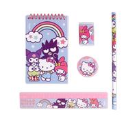 KIDS EUROSWAN SL 5PCS STATIONERY SET HELLO KITTY AND FRIENDS