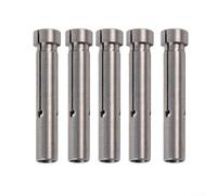 5PCS Steel Adapter Sleeves from 3/3 17mm to 2 35mm Shank Designed Specifically for Accurate Drilling Applications (3.17mm to 2.35mm)