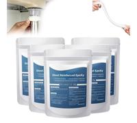 5PCS Steel Reinforced Epoxy Putty, Waterproof Heat-Resistant Epoxy Putty Repair Kit,Fast Repair Epoxys Clay for Plastic Metal Ceramic Wood Tile Glass,Easy to Fix Crack, Leak & Broken Surface