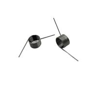 5Pcs Steel V-shaped Torsion Spring Wire Diameter 0.4MM 60 °/90 °/120 °/180 ° Outer Diameter: 2mm-6mm Length: 3Turns(3 turns/4.5mm(5pcs),0.4mm(60°))