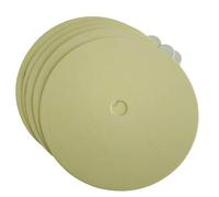 5Pcs Sticky Pads Flea Light Traps Sticky Pads for Indoor Control (White) (White Sticky Bugs 5pcs)