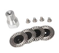 5PCS Stone Cutting Disc Set for Angles Grinders M 14 Aluminum Alloy Shanks 4Cm for Granites Stone Concrete Corner Mill