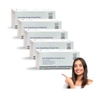 5pcs | Streptococcus A Rapid Test || Pharyngeal Swab for Group A Streptococcus Detection || Easy to Use || Fast Results in 10 Minutes | High Accuracy